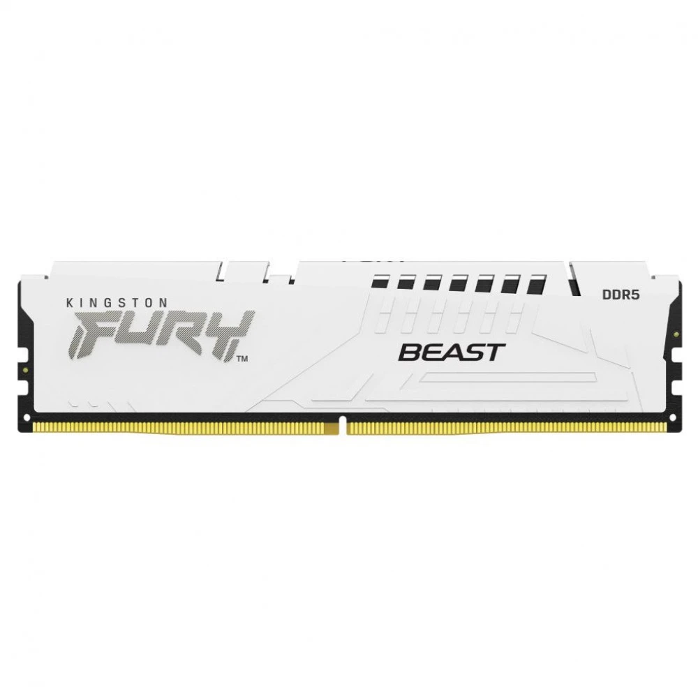 ОЗУ Kingston FURY Beast White XMP KF552C40BW-16 DIMM, DDR5, 16 Гб, 5200 МГц