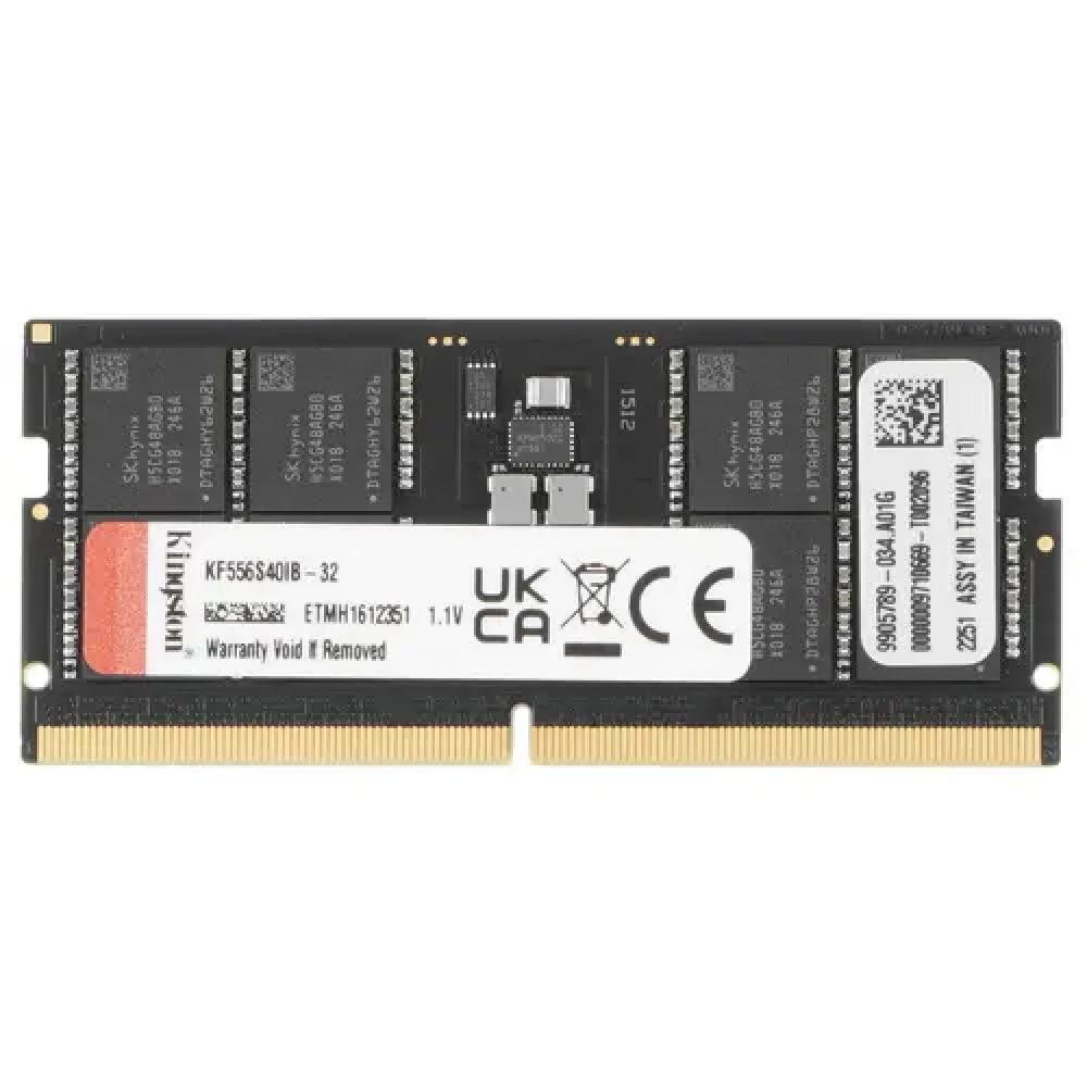 ОЗУ Kingston FURY Impact KF556S40IB-32 SO-DIMM, DDR5, 32 Гб, 5600 МГц