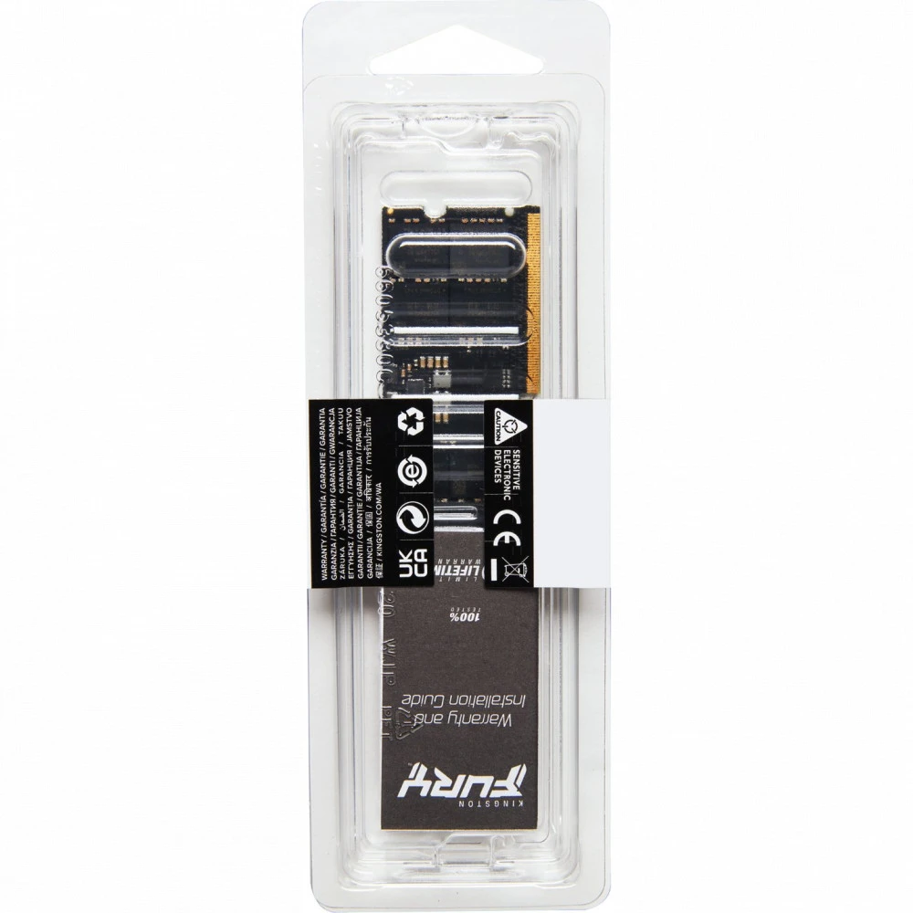 ОЗУ Kingston FURY Impact KF548S38IB-16 SO-DIMM, DDR5, 16 Гб, 4800 МГц