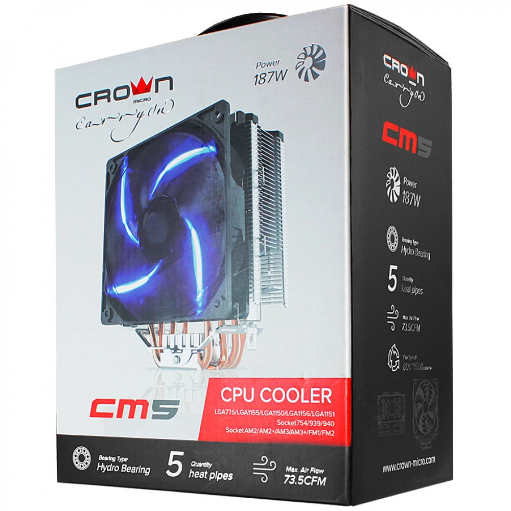 Система охлаждения CROWN micro CM-5 Для процессора