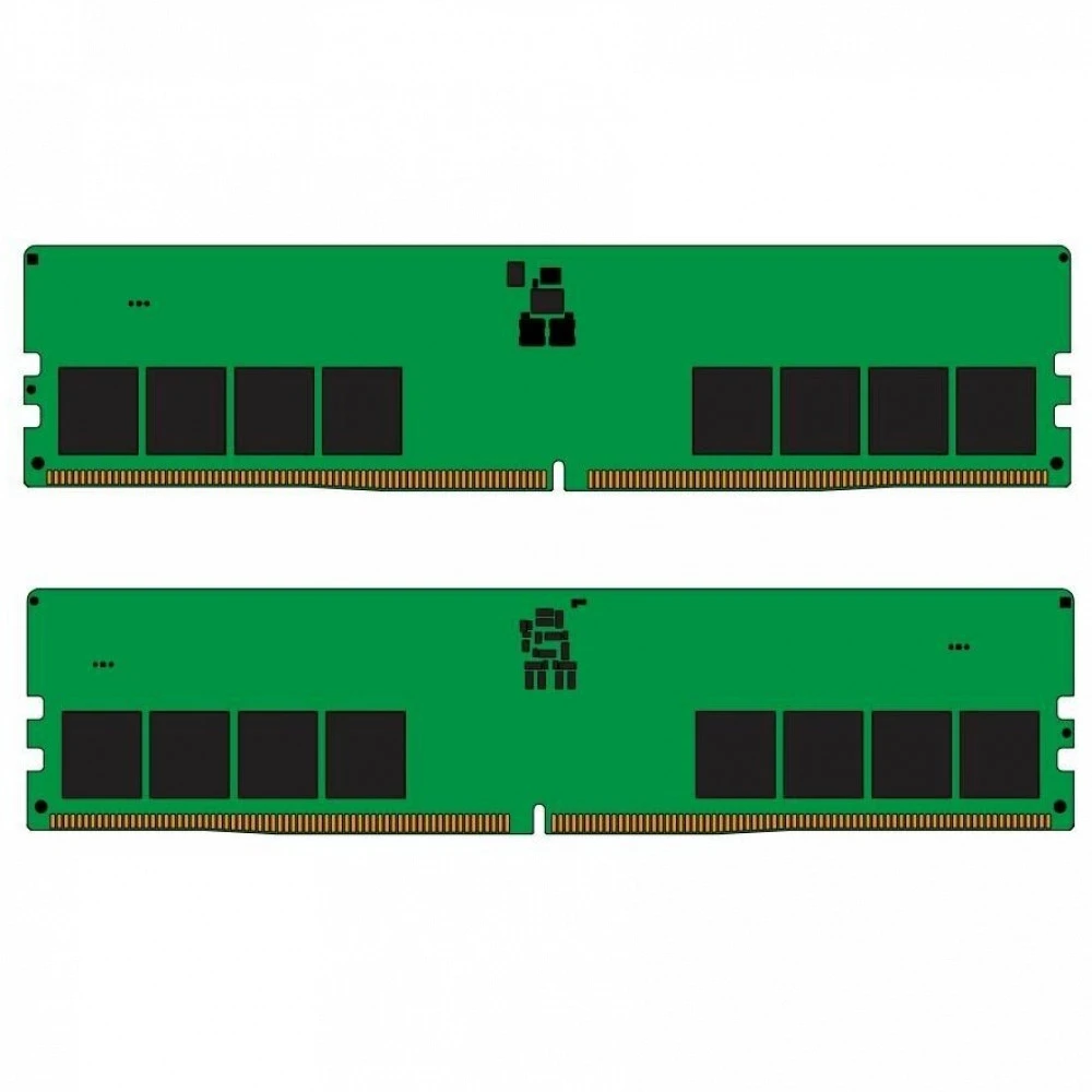 ОЗУ Kingston KVR48U40BD8K2-64 Non-ECC DIMM, DDR5, 64 Гб (2 х 32 Гб), 4800 МГц