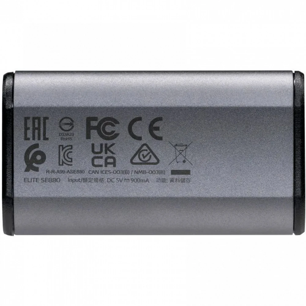 Внешние накопители A-Data SE880 Grey AELI-SE880-1TCGY 1 ТБ, Разъём USB Type-C