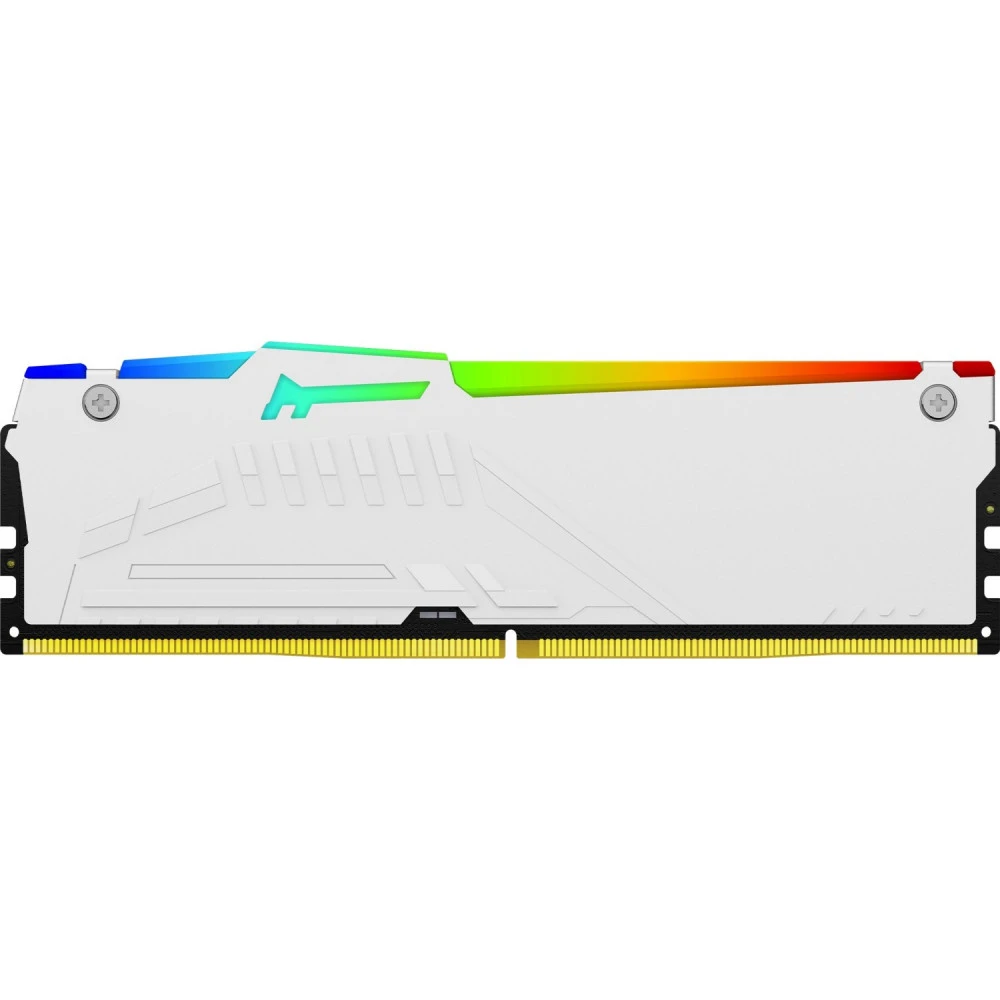 ОЗУ Kingston Fury Beast White RGB KF560C40BWAK2-64 DIMM, DDR5, 64 Гб (2 х 32 Гб), 6000 МГц