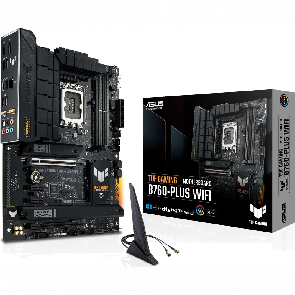 Материнская плата Asus TUF GAMING B760-PLUS WIFI ATX, LGA 1700