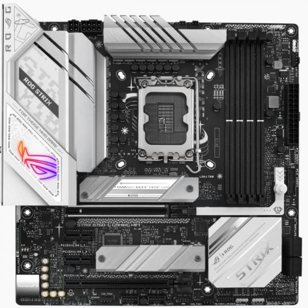 Материнская плата Asus ROG STRIX B760-G GAMING WIFI Micro-ATX, LGA 1700
