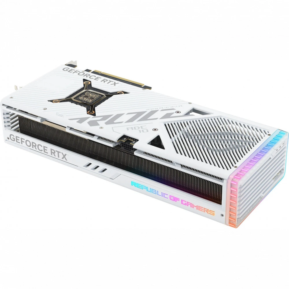Видеокарта Asus ROG Strix RTX 4080 16GB GDDR6X White OC Edition ROG-STRIX-RTX4080-O16G-WHITE 16 ГБ