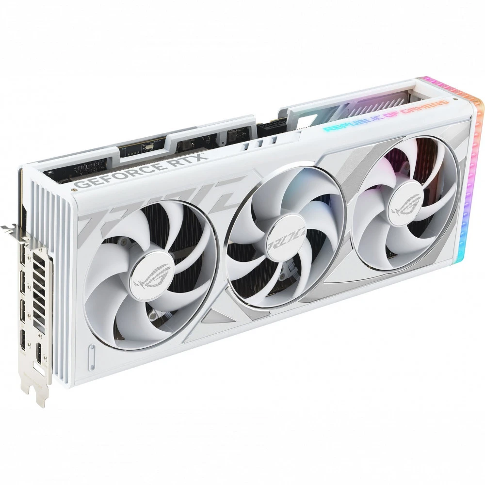 Видеокарта Asus ROG Strix RTX 4080 16GB GDDR6X White OC Edition ROG-STRIX-RTX4080-O16G-WHITE 16 ГБ