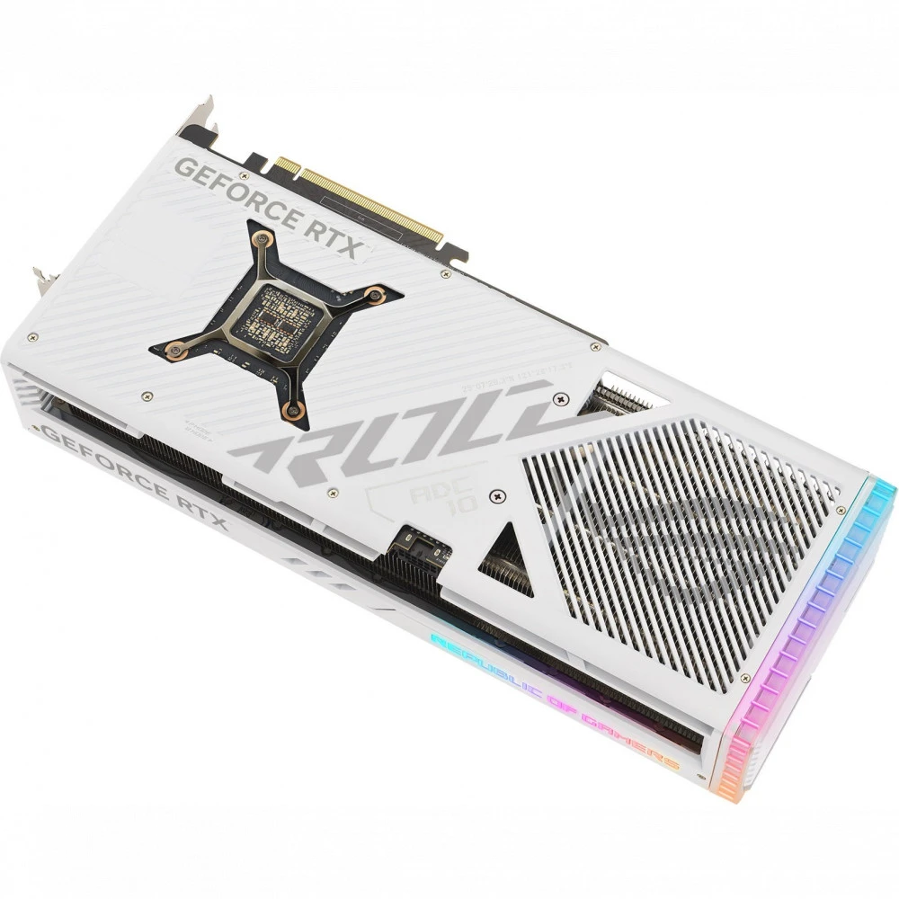 Видеокарта Asus ROG Strix RTX 4080 16GB GDDR6X White OC Edition ROG-STRIX-RTX4080-O16G-WHITE 16 ГБ