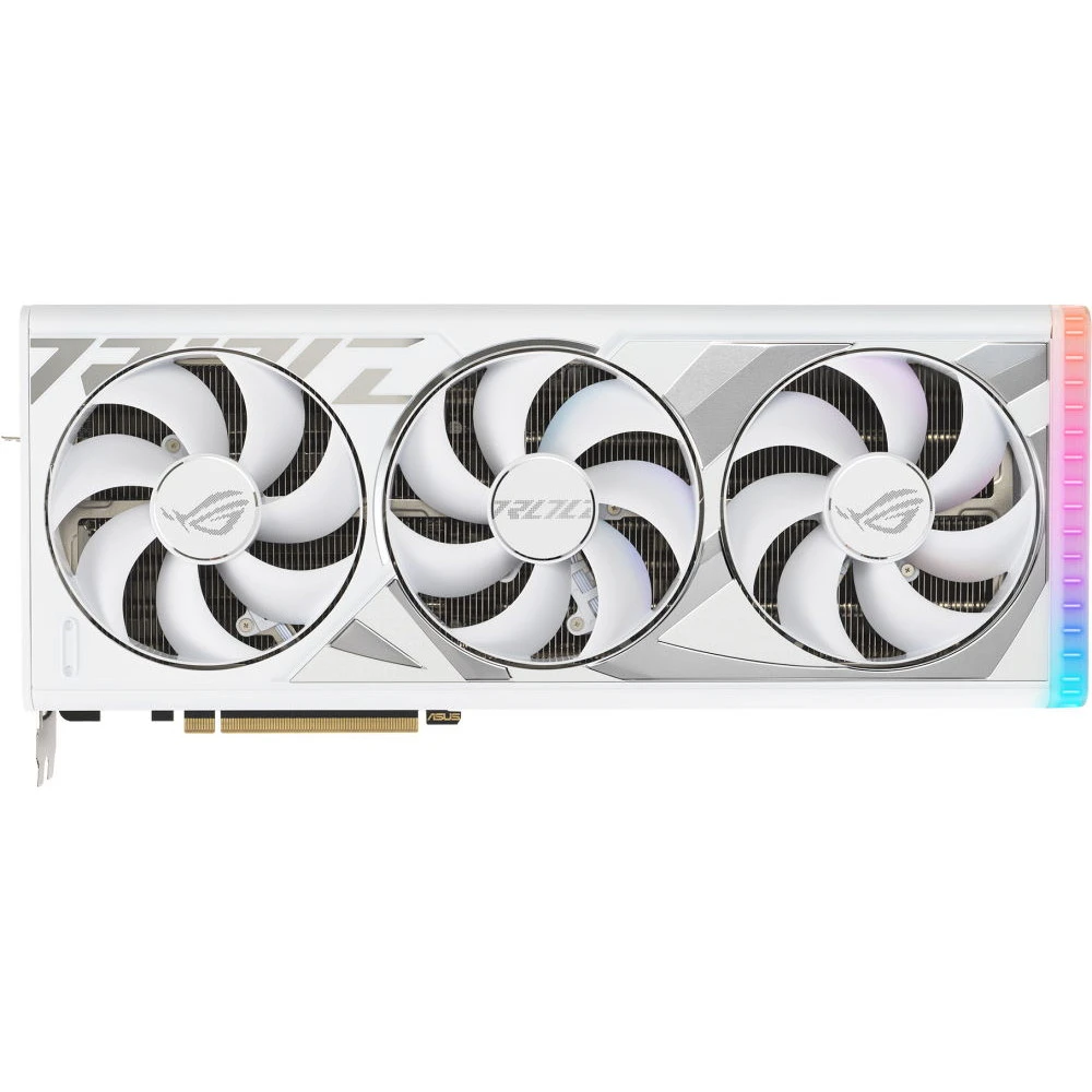 Видеокарта Asus ROG Strix RTX 4080 16GB GDDR6X White OC Edition ROG-STRIX-RTX4080-O16G-WHITE 16 ГБ