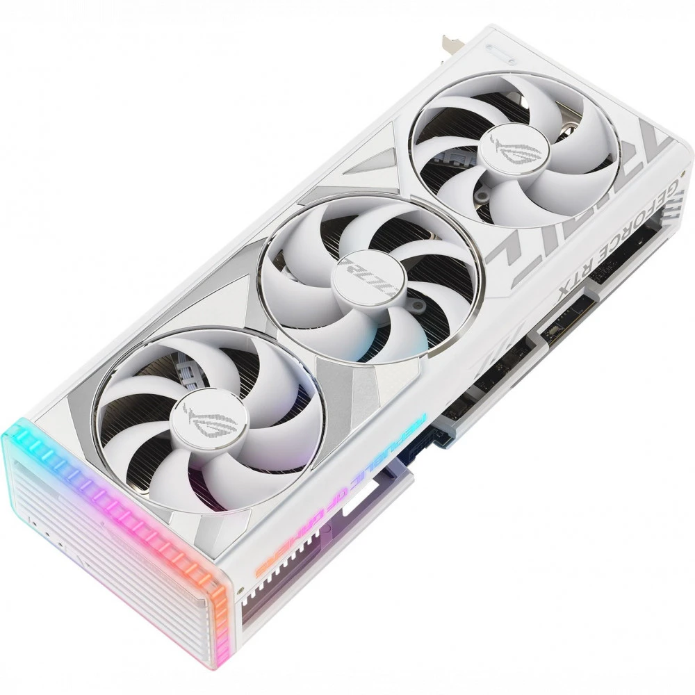 Видеокарта Asus ROG Strix RTX 4080 16GB GDDR6X White OC Edition ROG-STRIX-RTX4080-O16G-WHITE 16 ГБ