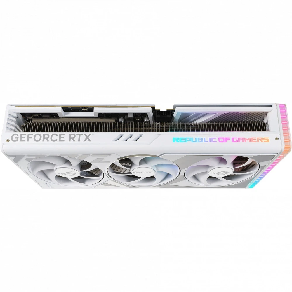 Видеокарта Asus ROG Strix RTX 4080 16GB GDDR6X White OC Edition ROG-STRIX-RTX4080-O16G-WHITE 16 ГБ