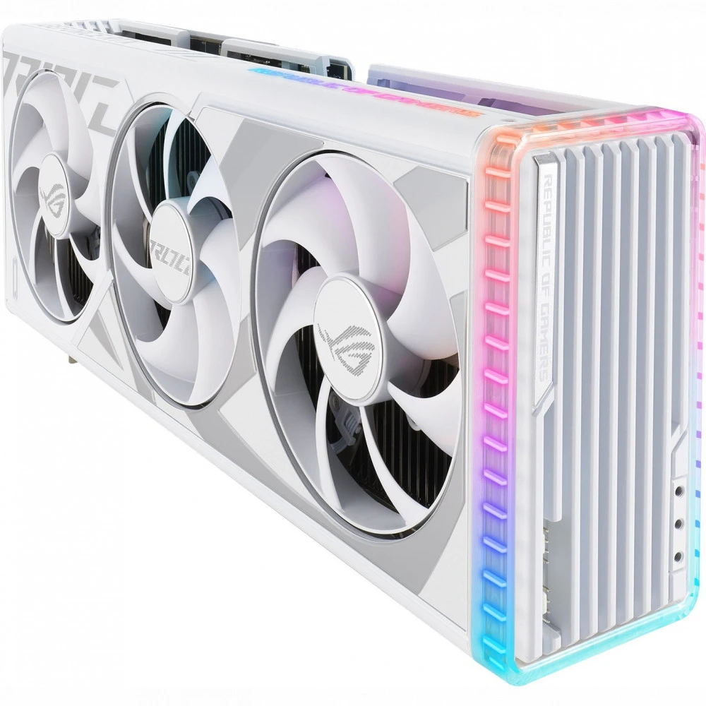 Видеокарта Asus ROG Strix RTX 4080 16GB GDDR6X White OC Edition ROG-STRIX-RTX4080-O16G-WHITE 16 ГБ
