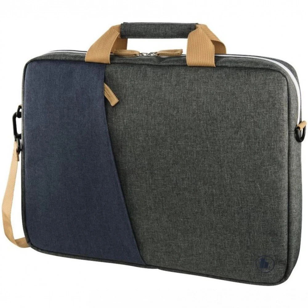 Сумка для ноутбука Hama Florence blue-grey 00217128 17.3