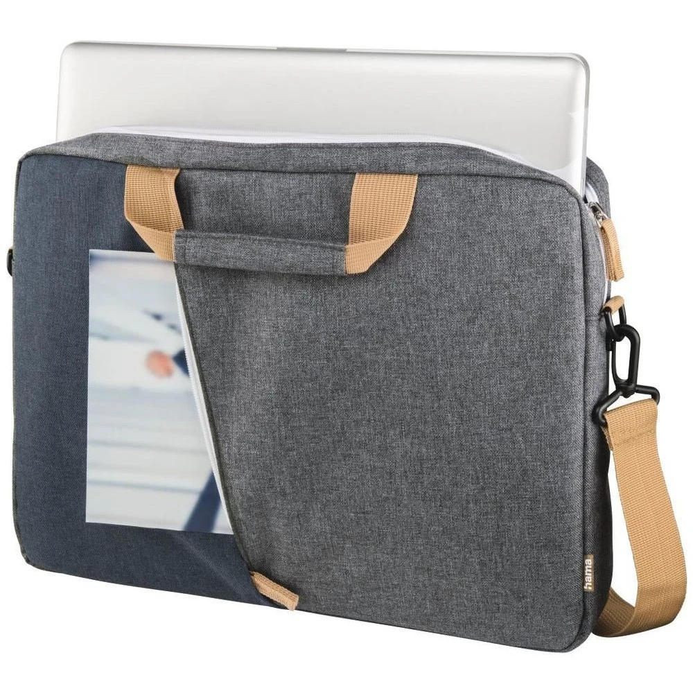 Сумка для ноутбука Hama Florence blue-grey 00217128 17.3