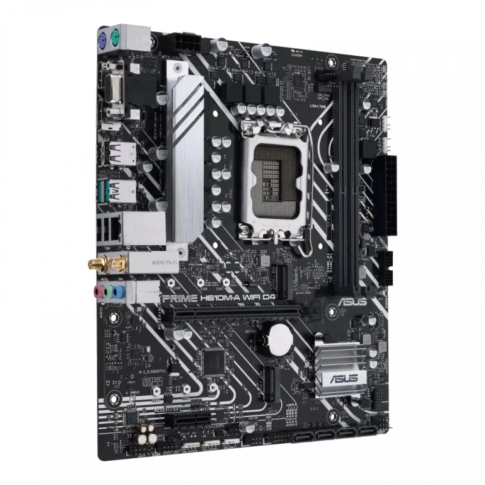 Материнская плата Asus PRIME H610M-A WIFI D4 90MB1C80-M0EAY0 Micro-ATX, LGA 1700