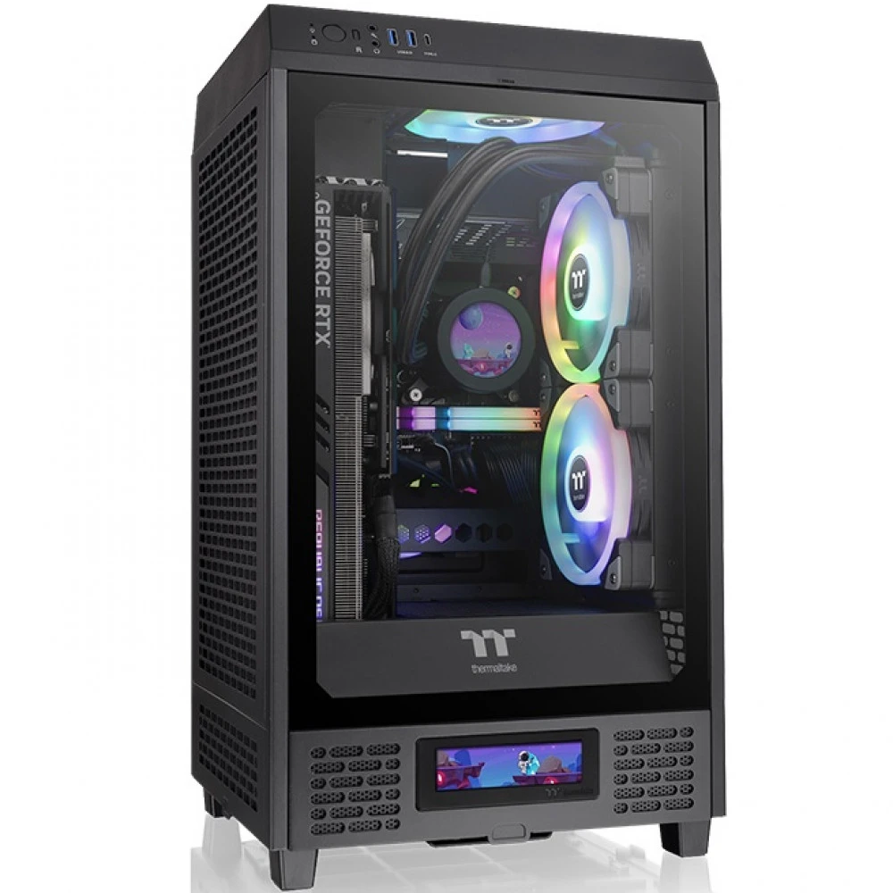 Корпус Thermaltake The Tower 200 CA-1X9-00S1WN-00 Mini-Tower