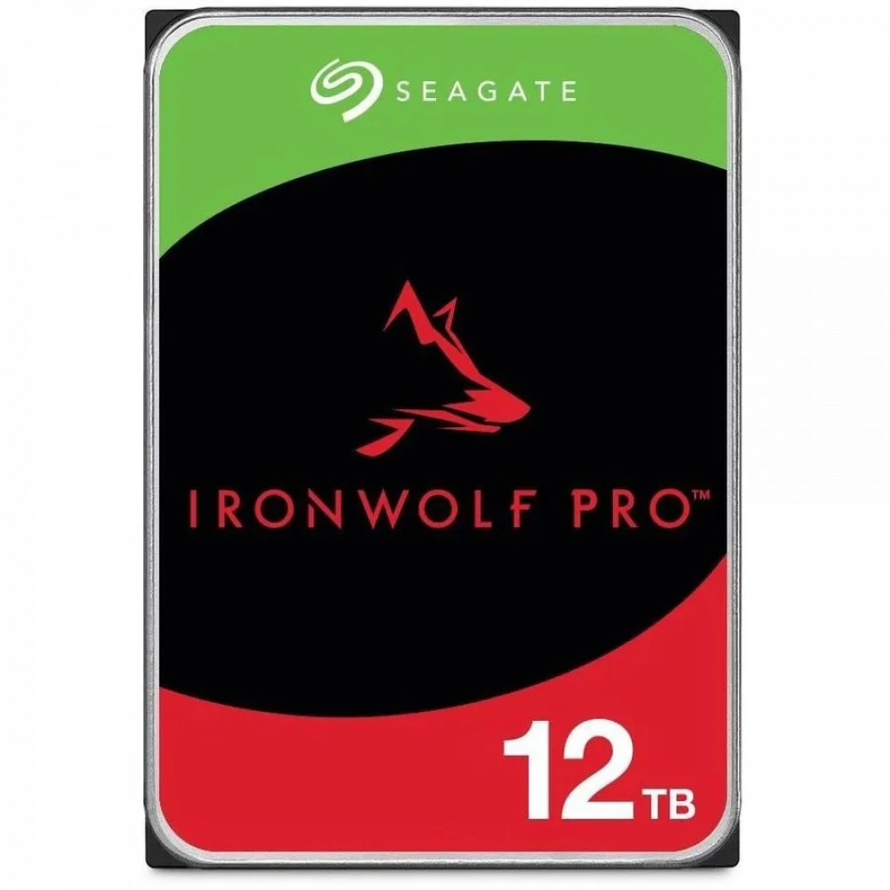 Серверный жесткий диск Seagate Ironwolf Pro ST12000NT001 HDD, 3,5 LFF, 12 ТБ, SATA