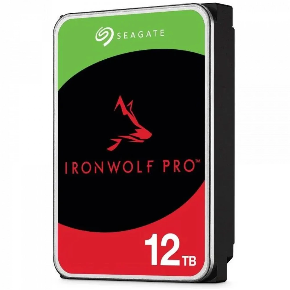 Серверный жесткий диск Seagate Ironwolf Pro ST12000NT001 HDD, 3,5 LFF, 12 ТБ, SATA