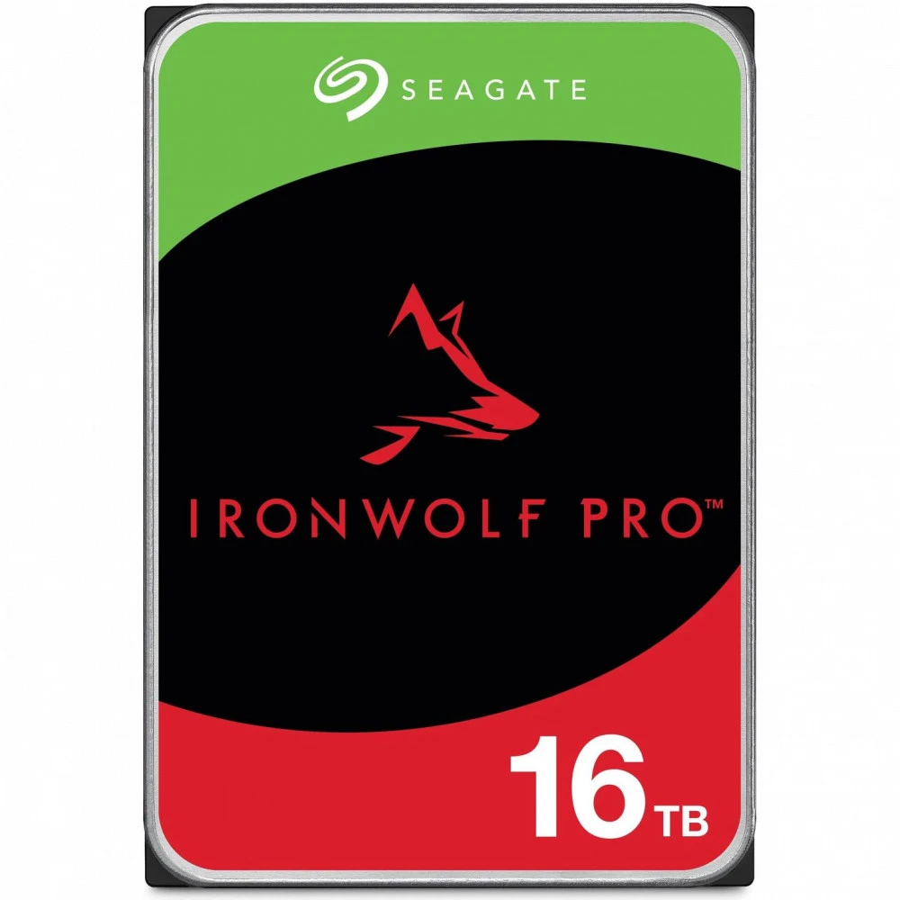 Жесткий диск Seagate IronWolf Pro ST16000NT001 HDD (классические), 16 ТБ, 3.5 дюйма, SATA
