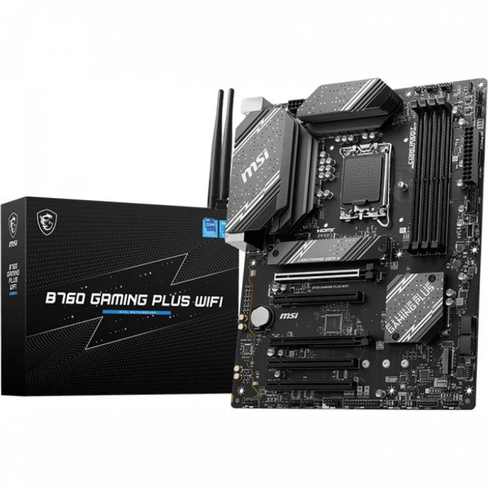 Материнская плата MSI B760 GAMING PLUS WIFI ATX, LGA 1700