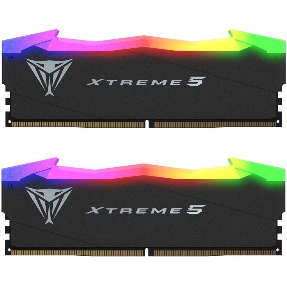 ОЗУ Patriot Viper Xtreme 5 RGB PVXR532G76C36K DIMM, DDR5, 32 Гб (2 х 16 Гб), 7600 МГц