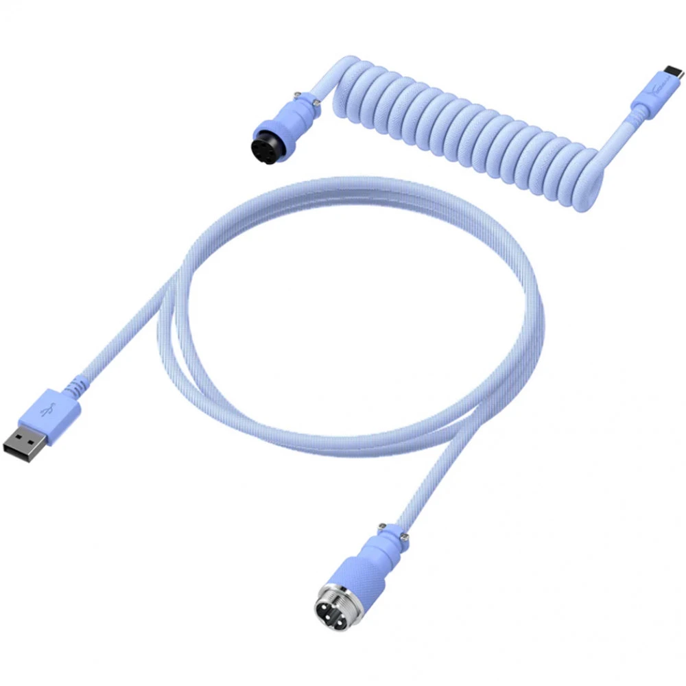Аксессуар для ПК и Ноутбука HyperX Провод для механической клавиатуры USB-C Coiled Cable 6J682AA