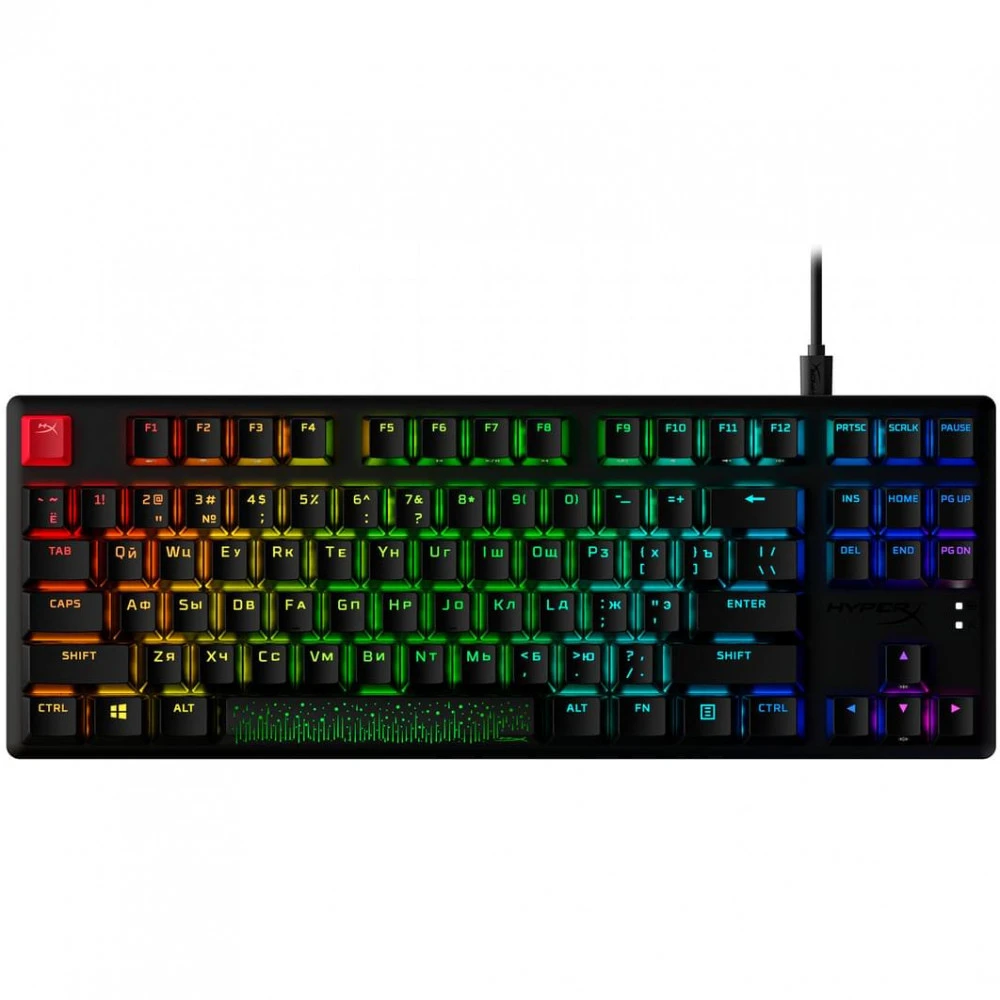 Клавиатура HyperX Alloy Origins Core PBT HX Red TKL 639N7AA#ABA Проводная, USB