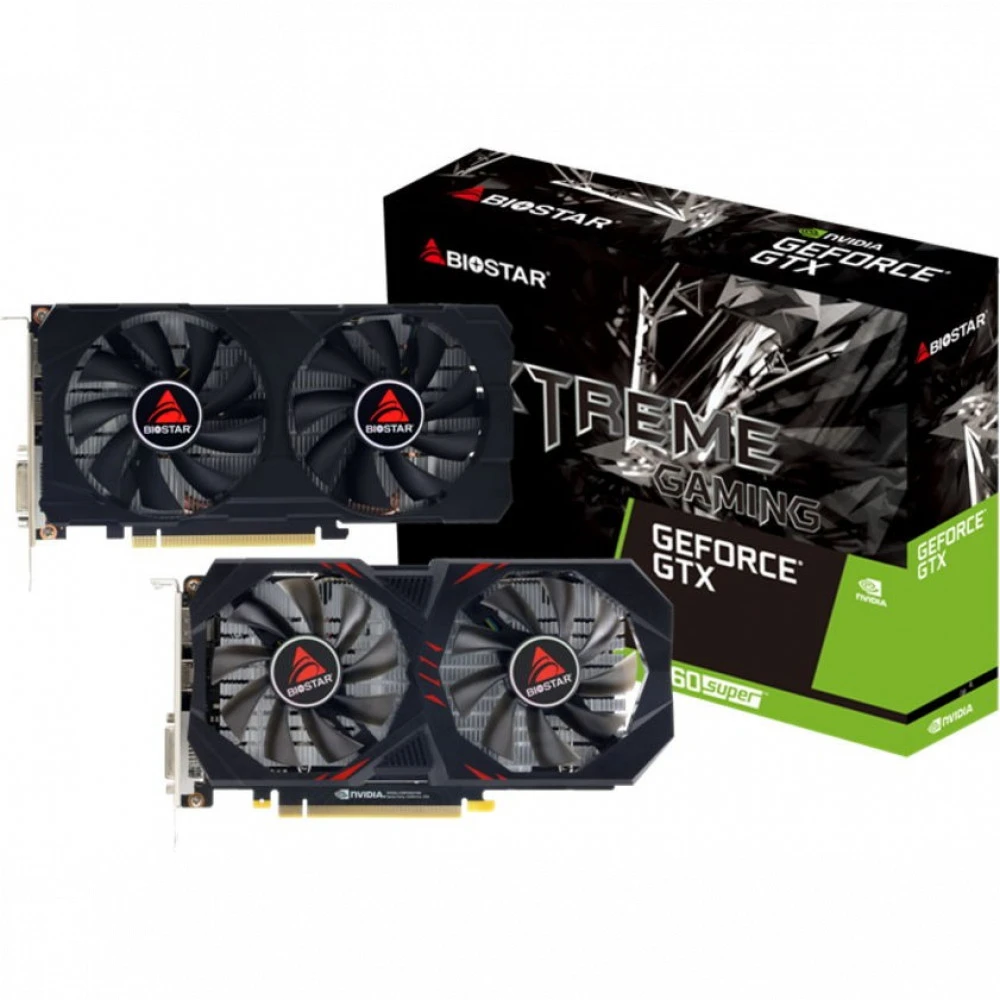 Видеокарта BIOSTAR GeForce GTX 1660 SUPER VN1666SF69 6 ГБ