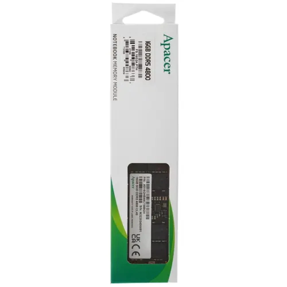 ОЗУ Apacer FS.16G2A.PTH SO-DIMM, DDR5, 16 Гб, 4800 МГц