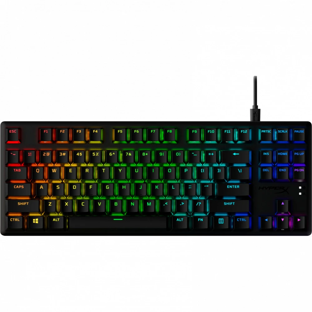 Клавиатура HyperX Alloy Origins Core PBT HX Aqua TKL 639N9AA#ABA Проводная, USB