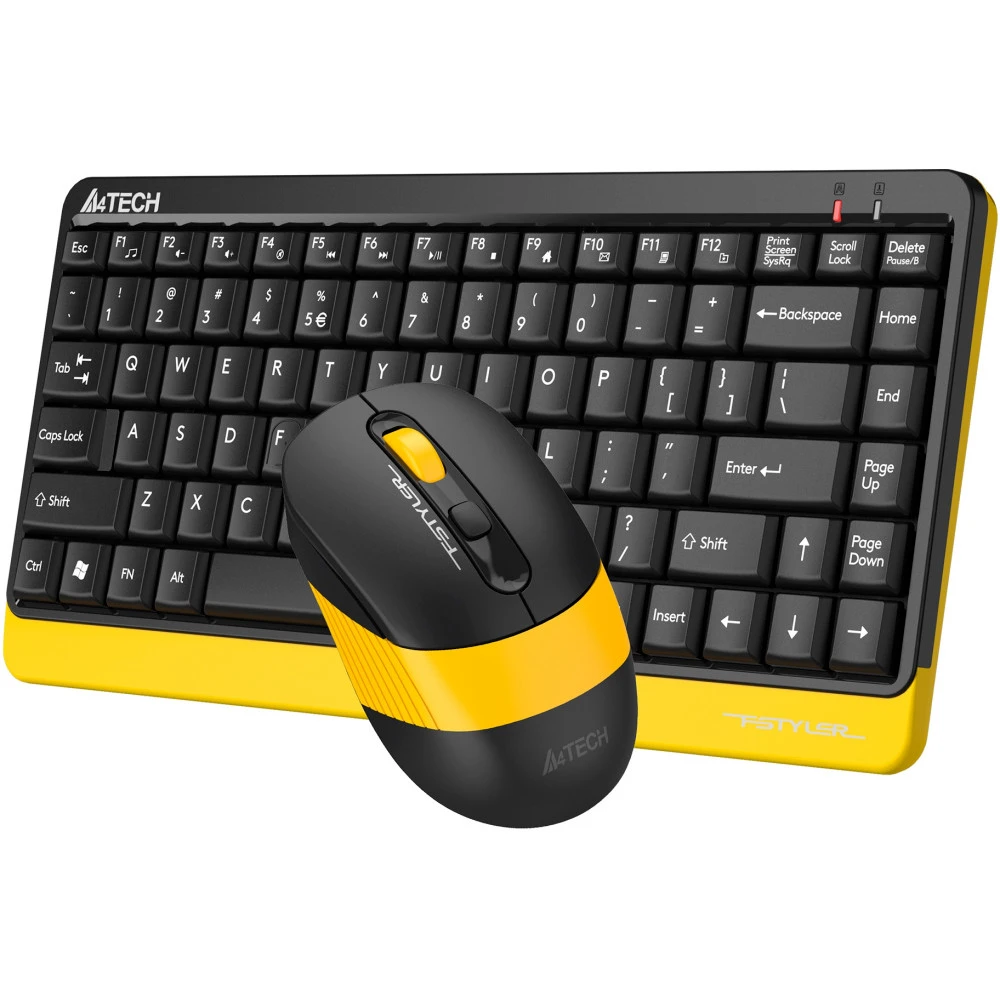 Клавиатура + мышь A4Tech Fstyler FG1110 FG1110 BUMBLEBEE