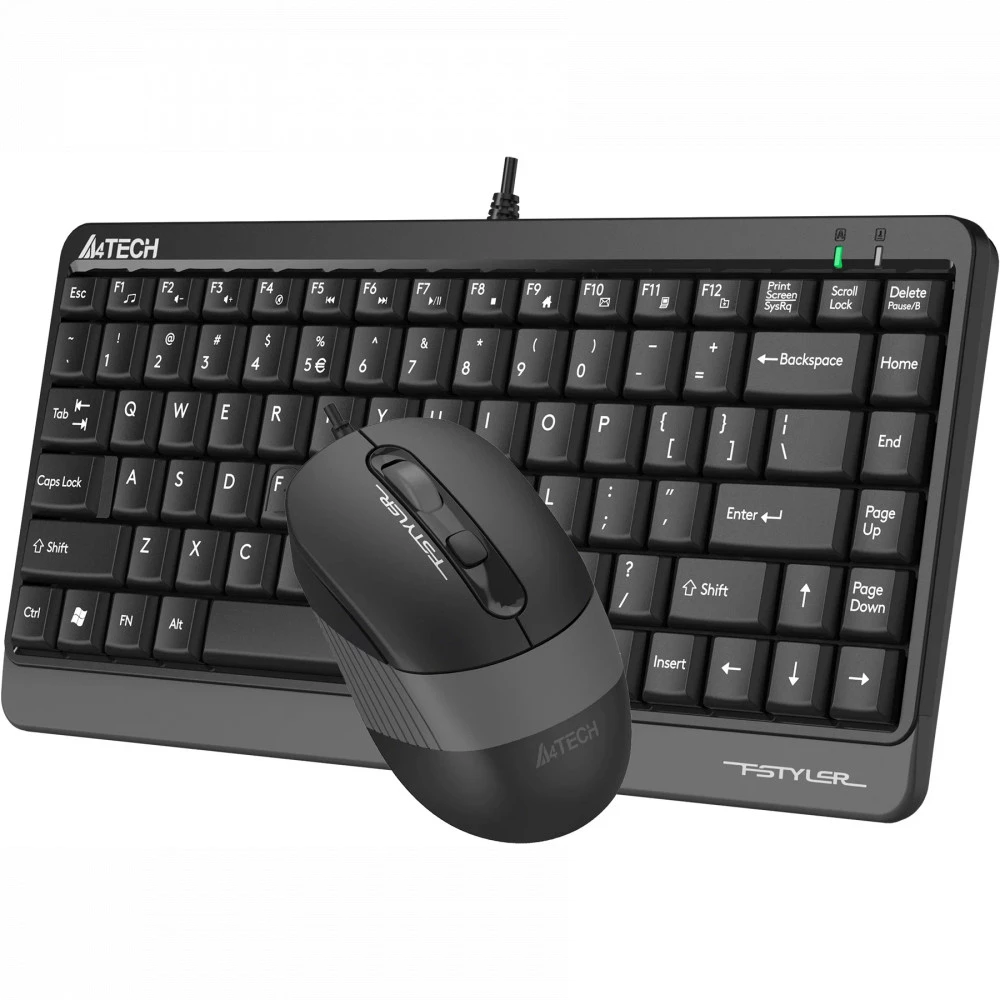 Клавиатура + мышь A4Tech Fstyler F1110 GREY