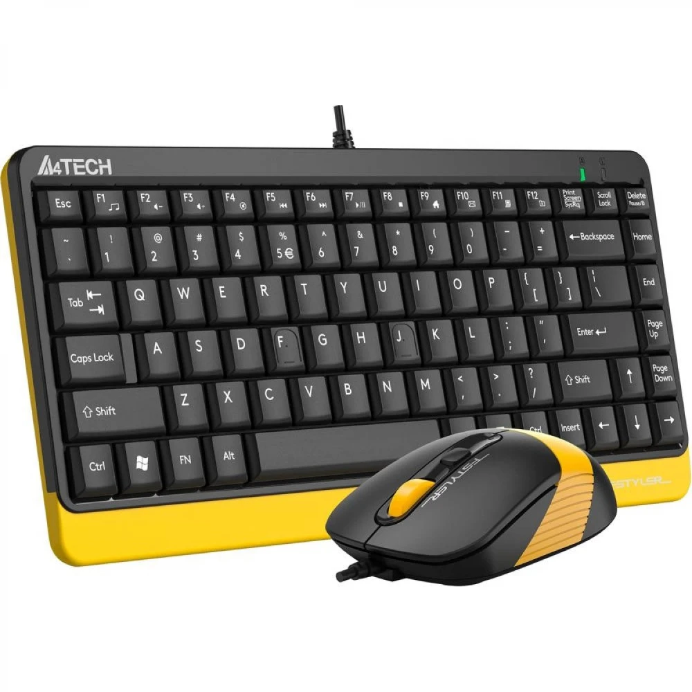 Клавиатура + мышь A4Tech A4TECH FSTYLER F1110 F1110 BUMBLEBEE