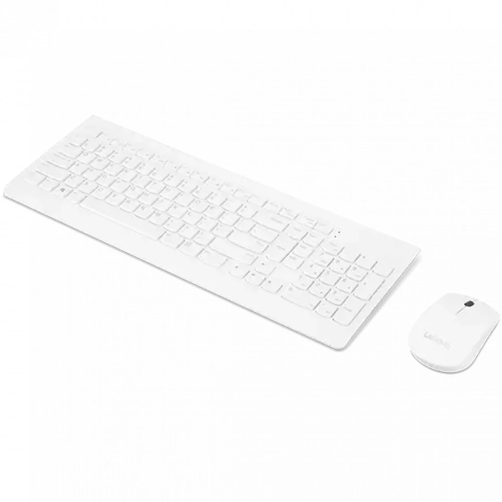 Клавиатура + мышь Lenovo 510 Wireless Combo Keyboard & Mouse White GX31F38001