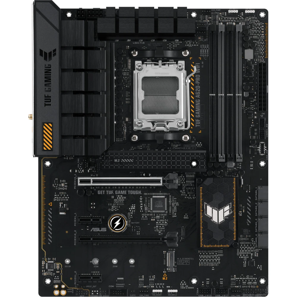 Материнская плата Asus TUF GAMING A620-PRO WIFI ATX, AMD AM5