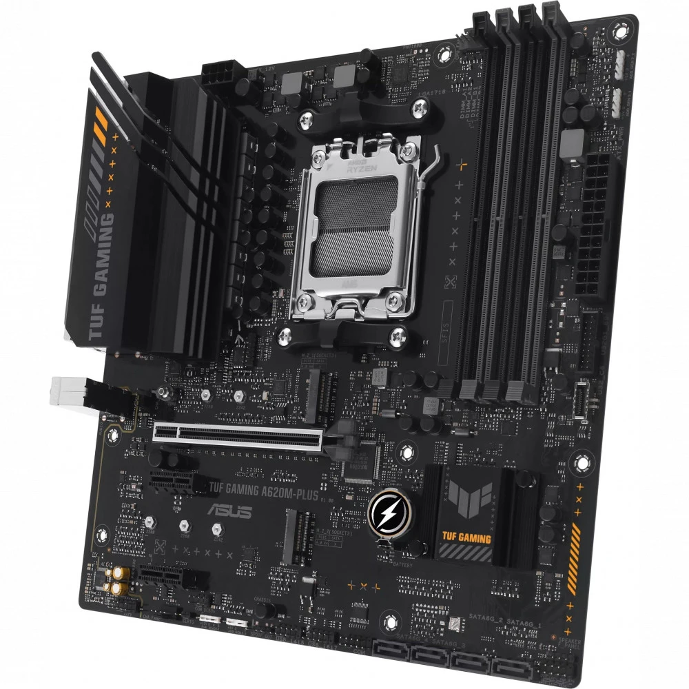 Материнская плата Asus TUF GAMING A620M-PLUS Micro-ATX, AMD AM5