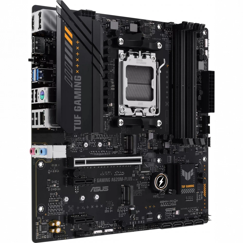 Материнская плата Asus TUF GAMING A620M-PLUS Micro-ATX, AMD AM5