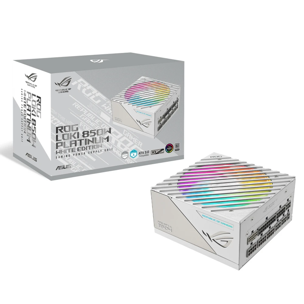 Блок питания Asus ROG-LOKI-850P-WHITE-SFXL-GAMING 90YE00N2-B0NA00 850 Вт