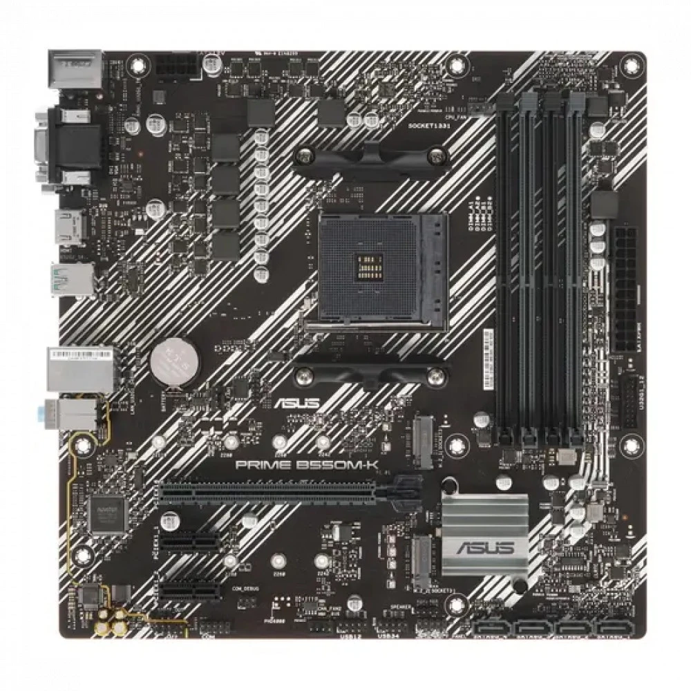 Материнская плата Asus PRIME B550M-K 90MB14V0-M0EAY0 Micro-ATX, AMD AM4