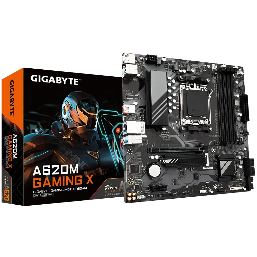 Материнская плата Gigabyte A620M GAMING X Micro-ATX, AMD AM5