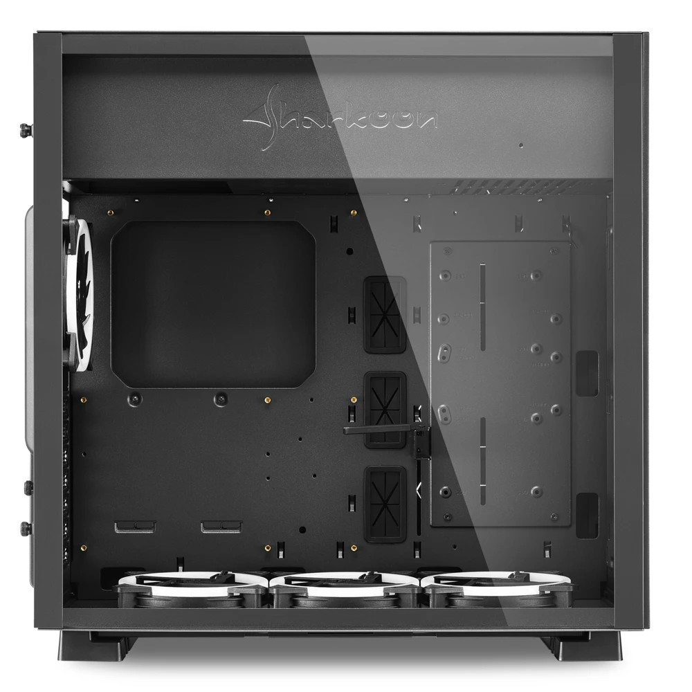 Корпус Sharkoon PURE STEEL BLACK RGB Mid-Tower