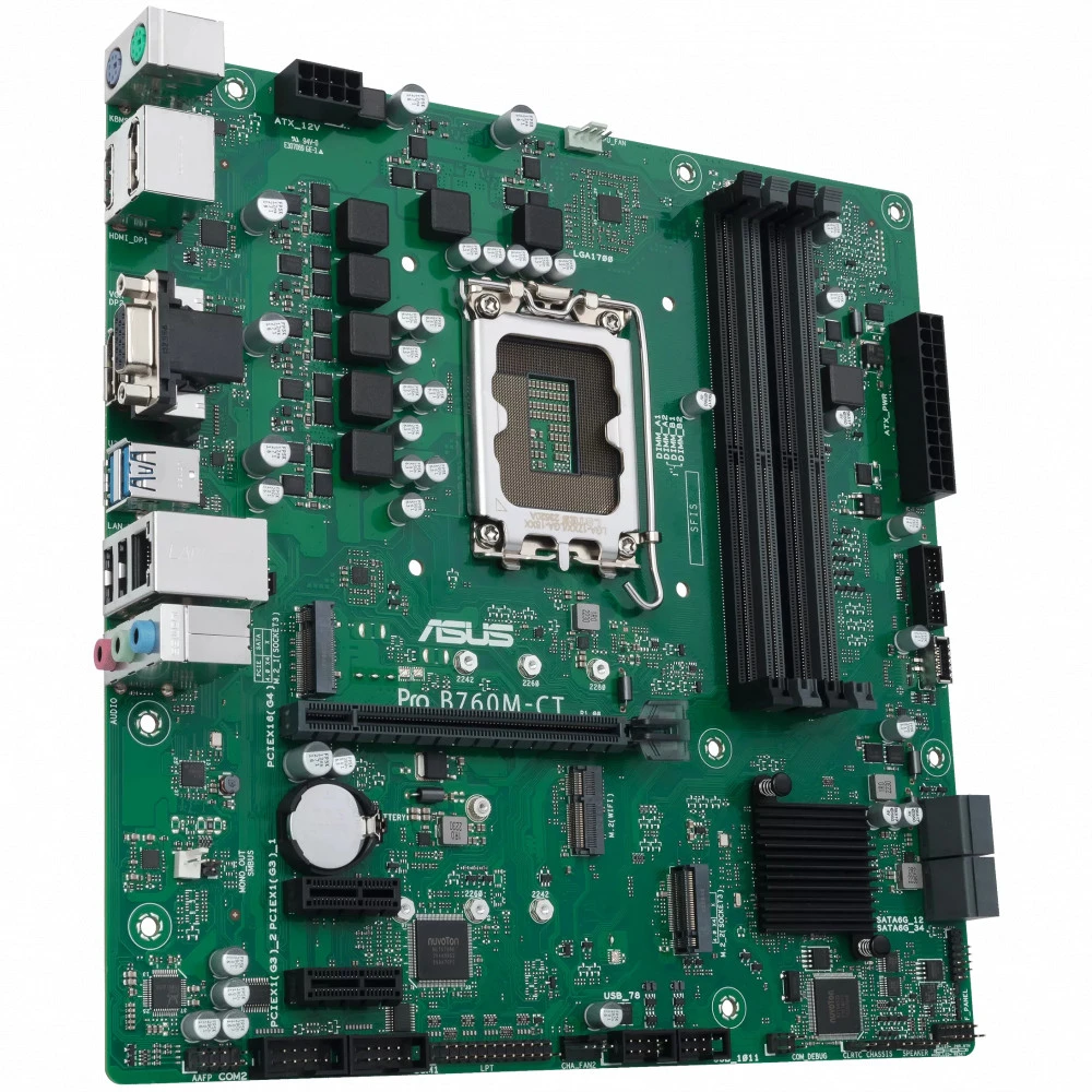 Материнская плата Asus Pro B760M-CT-CSM Micro-ATX, LGA 1700