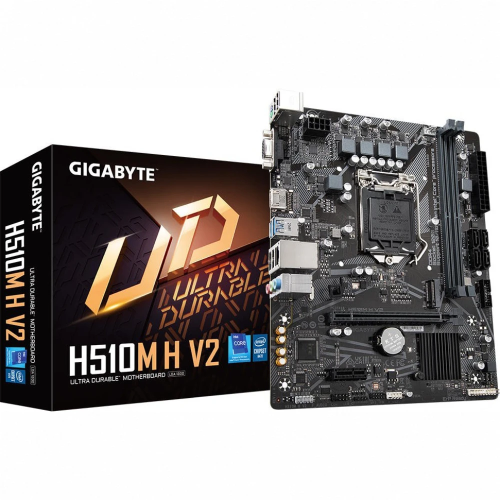 Материнская плата Gigabyte H510M H V2 Micro-ATX, LGA 1200