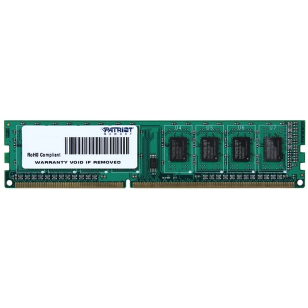 ОЗУ Patriot DDR3 4Gb (pc-10600) PSD34G133381 DIMM, DDR3, 4 Гб, 1333 МГц