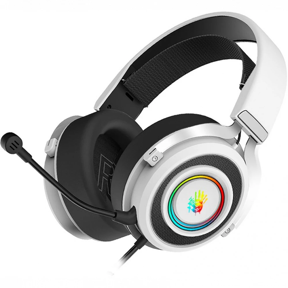 Наушники A4Tech G535 G535 (BLACK+WHITE) USB