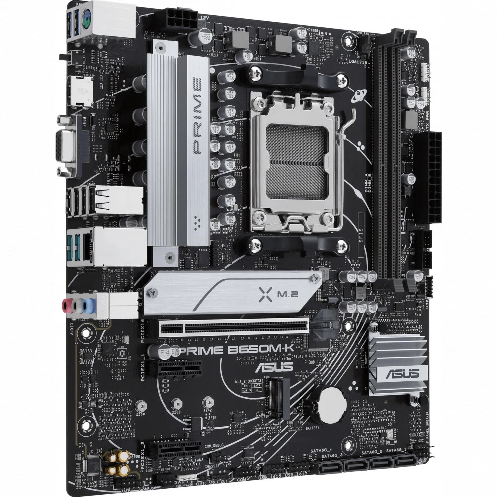 Материнская плата Asus F0GJ00PVRU PRIME B650M-K Micro-ATX, AMD AM5