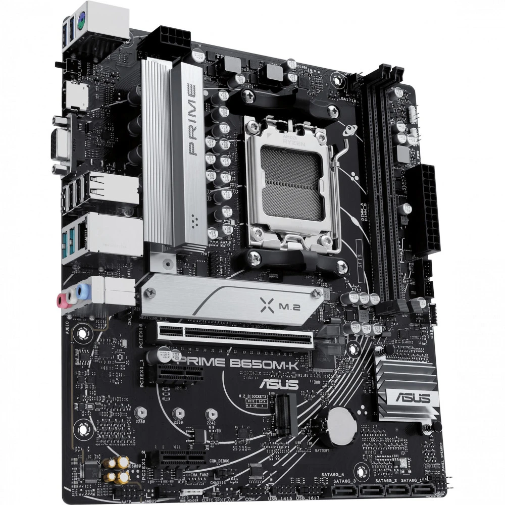 Материнская плата Asus F0GJ00PVRU PRIME B650M-K Micro-ATX, AMD AM5