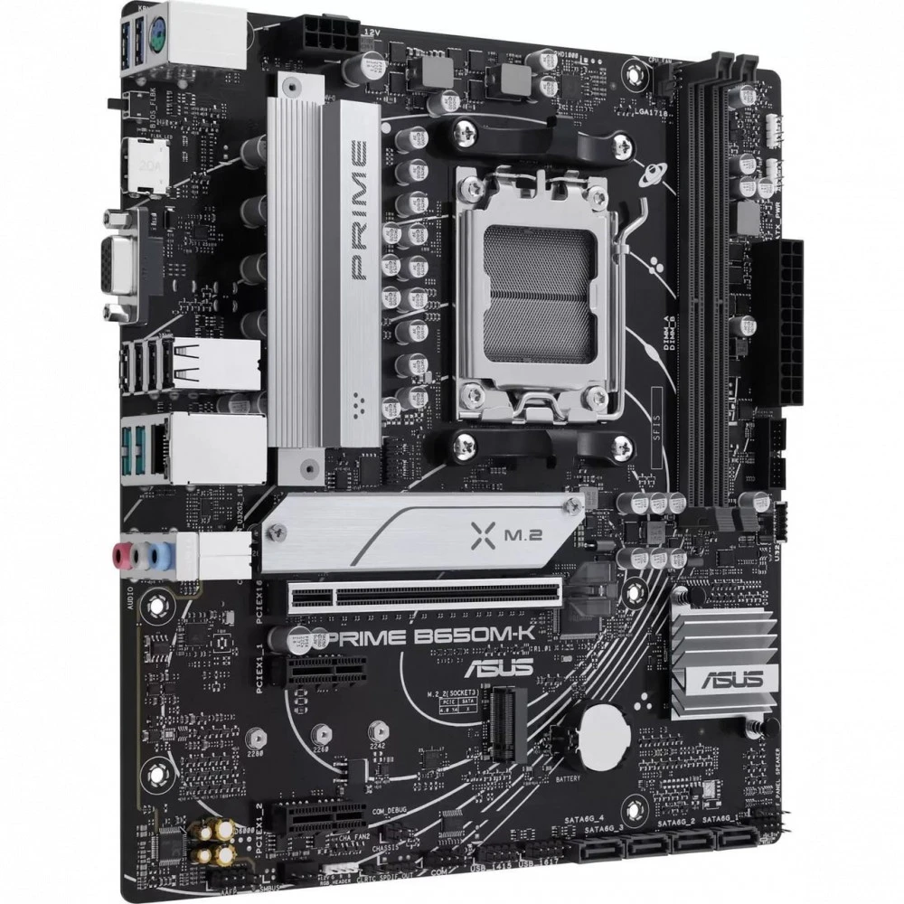 Материнская плата Asus PRIME B650M-K 90MB1F60-M0EAY0 Micro-ATX, AMD AM5