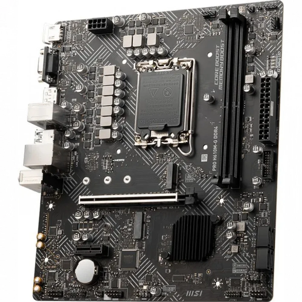 Материнская плата MSI PRO H610M-G Micro-ATX, LGA 1700