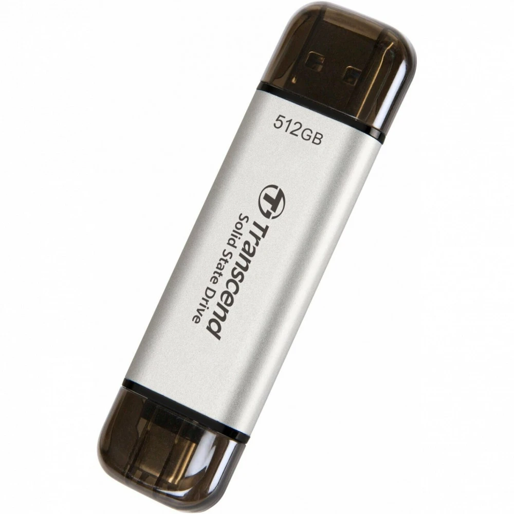 Внешние накопители Transcend ESD310S Silver TS512GESD310S 512 Гб, Разъём USB Type-C